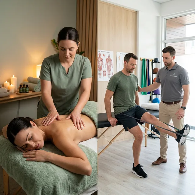 Masaż a fizjoterapia — porównanie