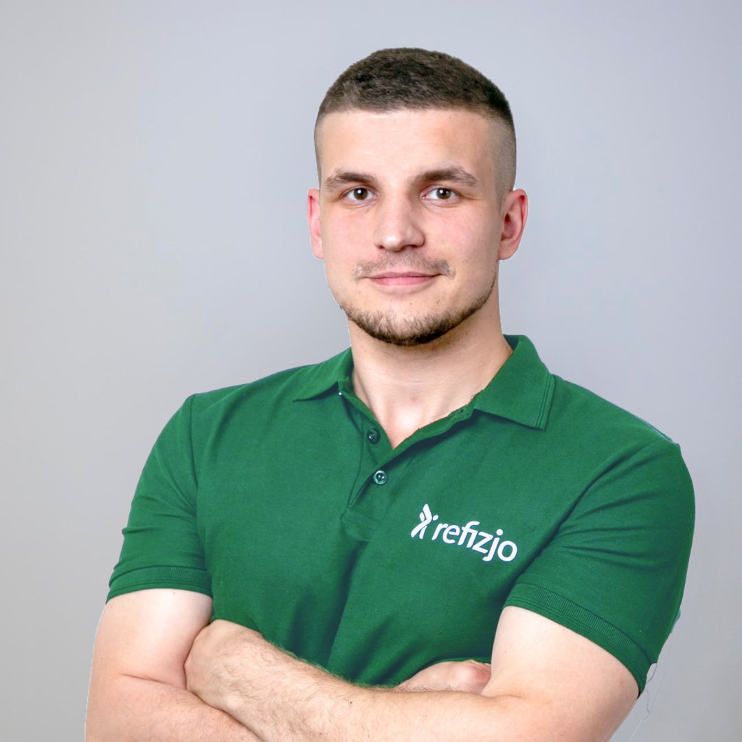 Pavel Dzehtsiar – masażysta w Refizjo Bydgoszcz